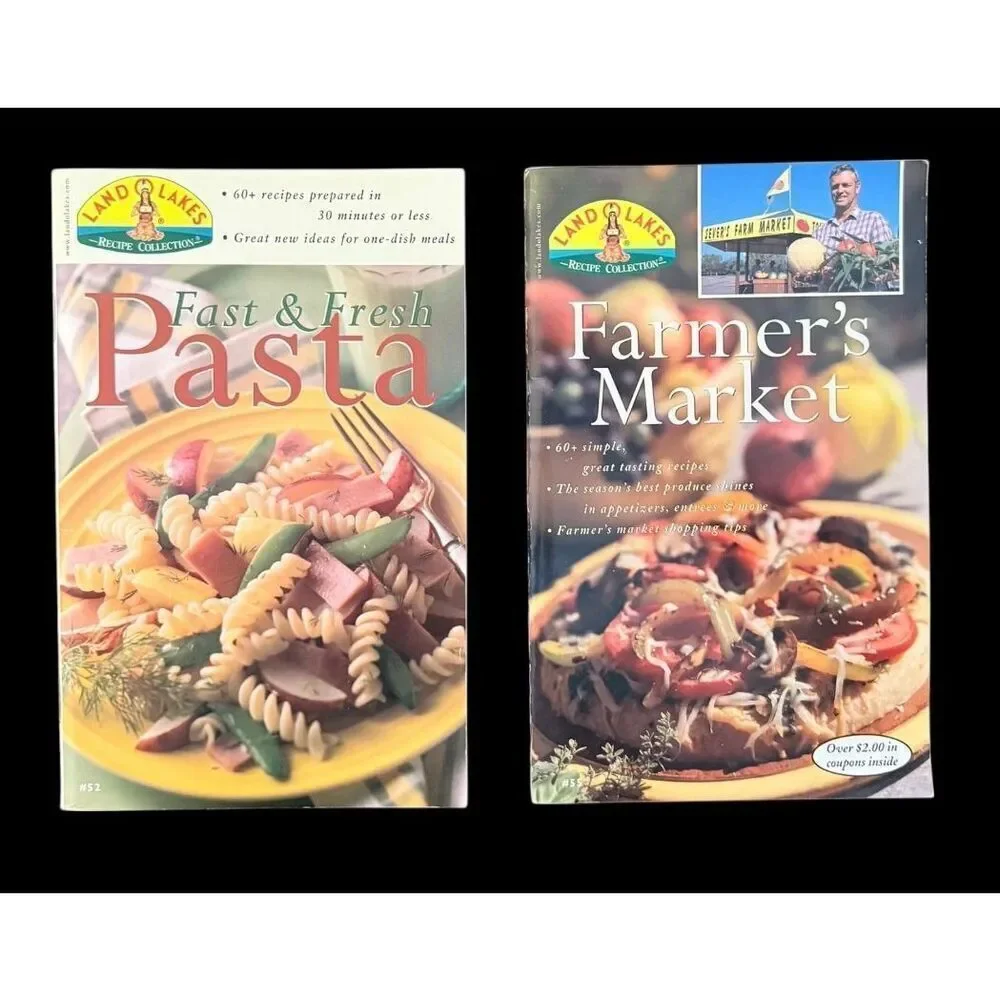 Land O Lakes Vintage Recipe Collection Cookbooks Set of 5